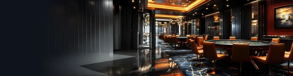 Lounge mit Bar und Spieltischen im VIP-Bereich von Betbay