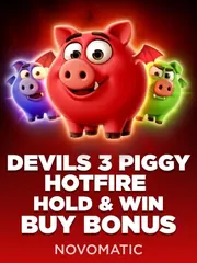 Devils 3 Piggy Hotfire Buy Bonus (Novomatic)